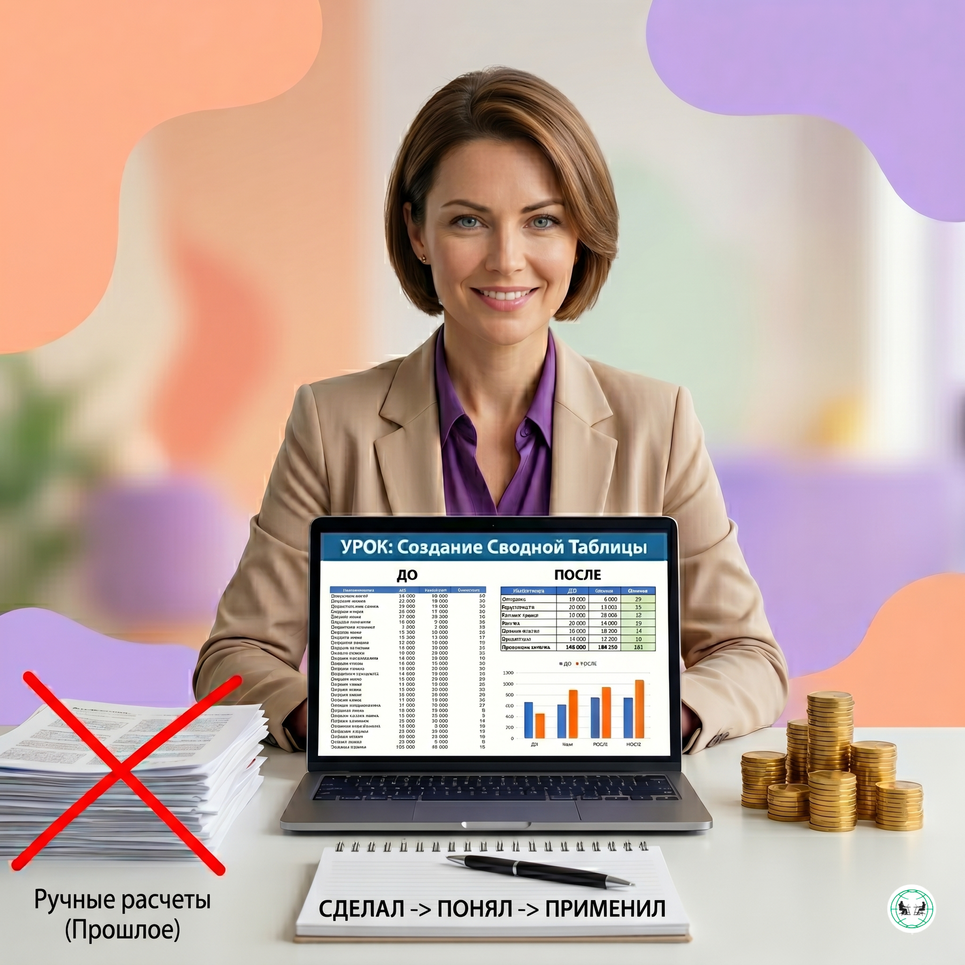 сферы в которых применяются сводные таблицы