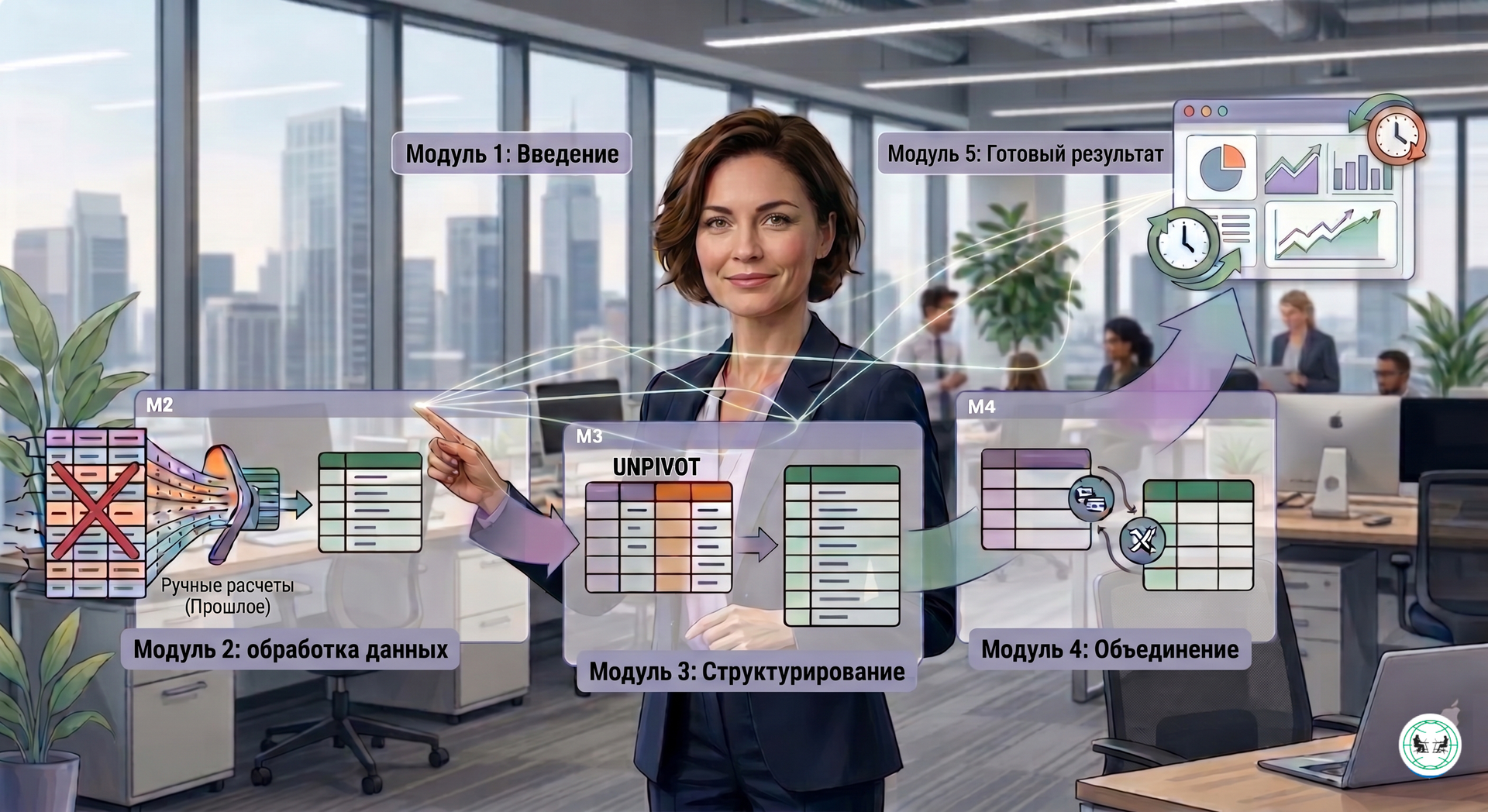 программа курсов по power quvery