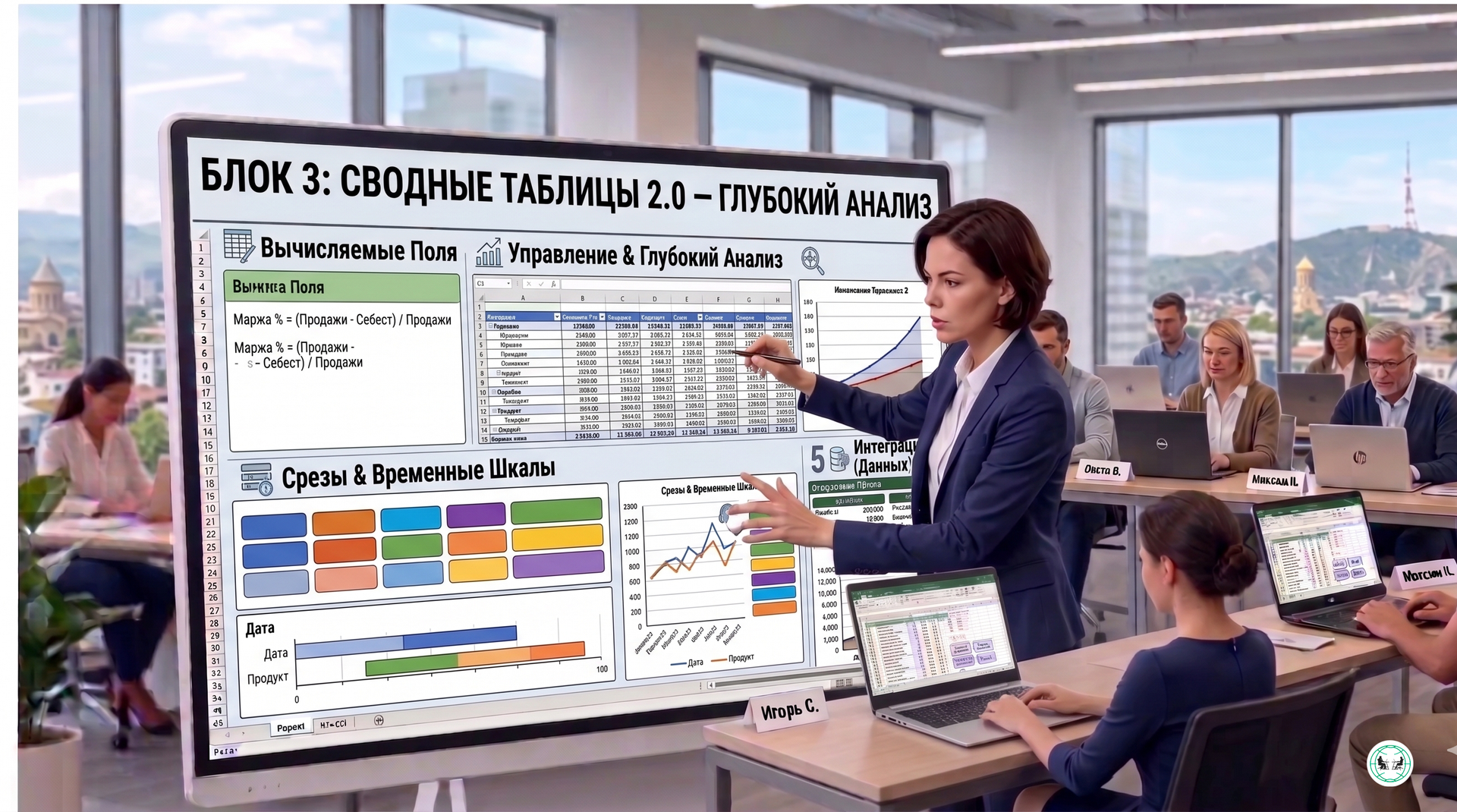 обучение сложным формалум в excel